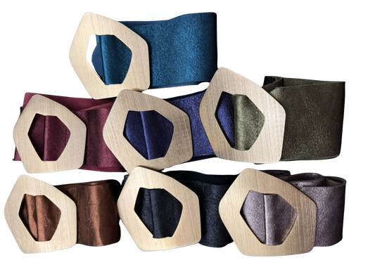 Correas Hebillas Pentagonal Made in Italy