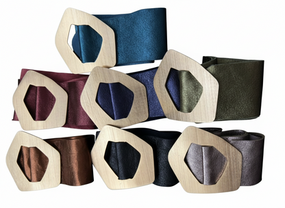 Correas Hebillas Pentagonal Made in Italy