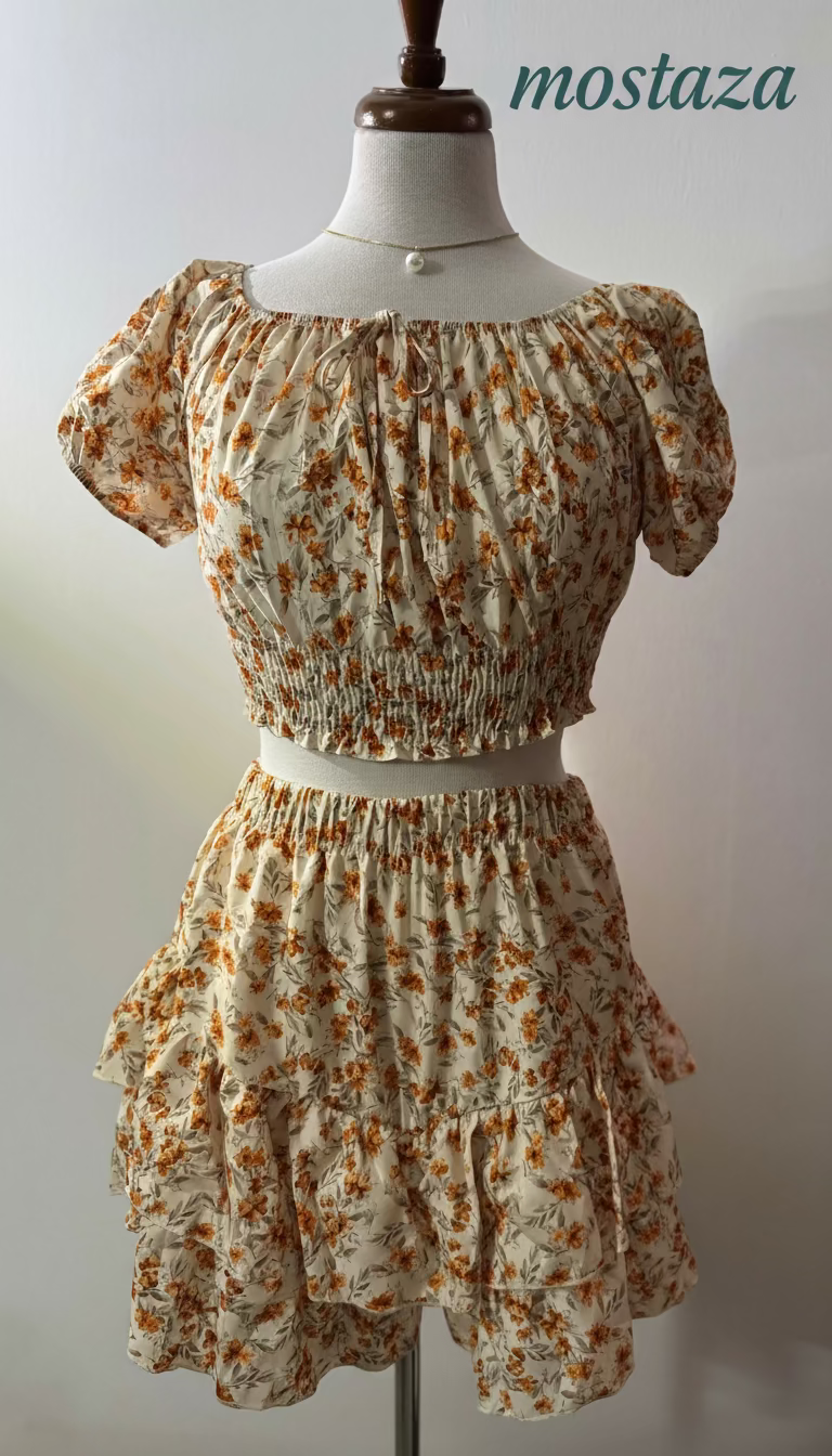 Short Ruffles Flower Set