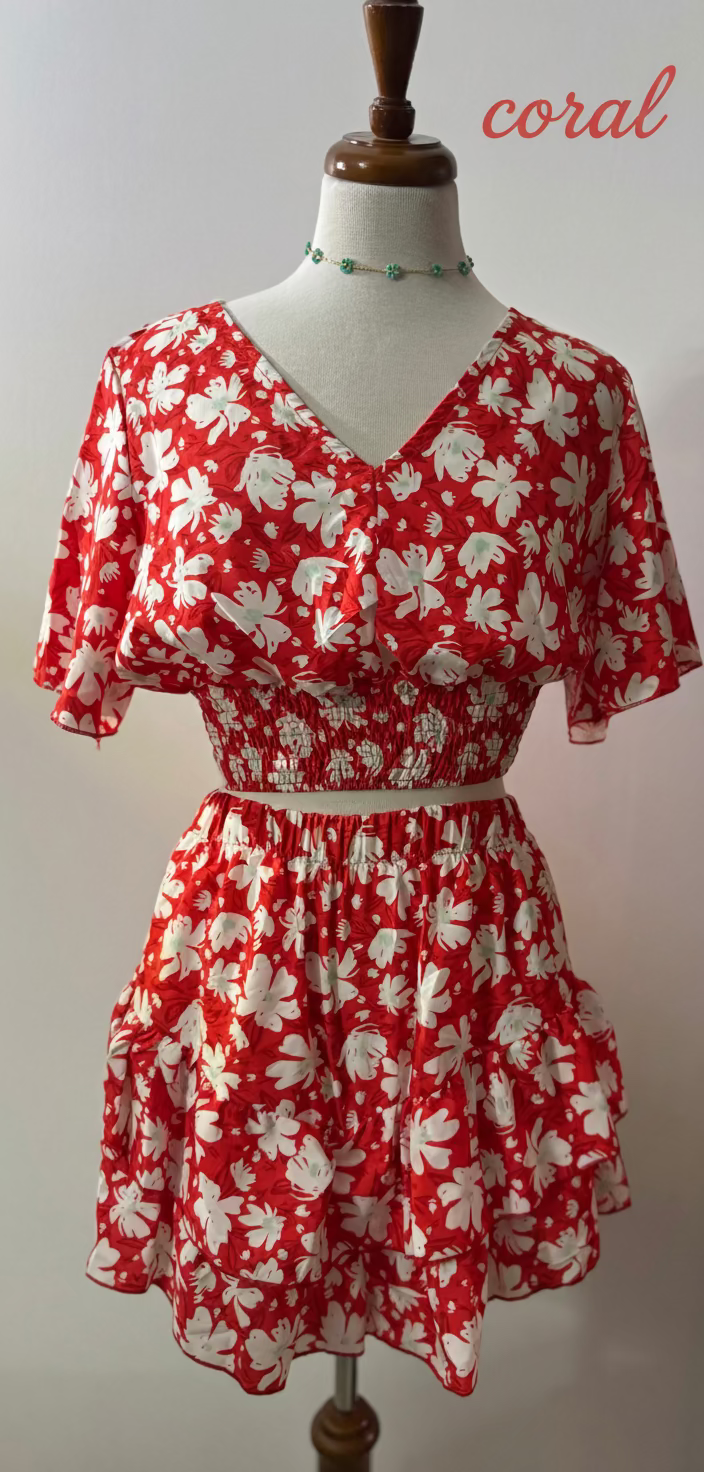 Short Ruffles Flower Set
