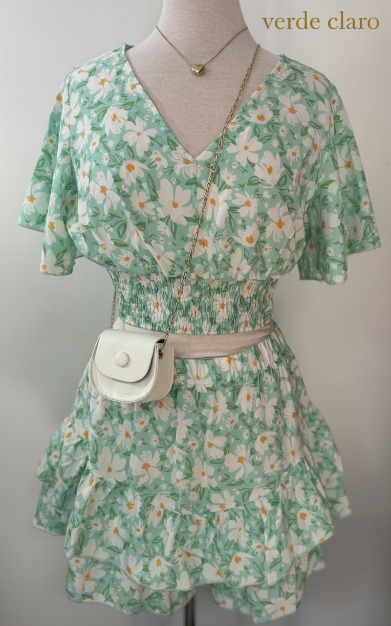 Short Ruffles Flower Set