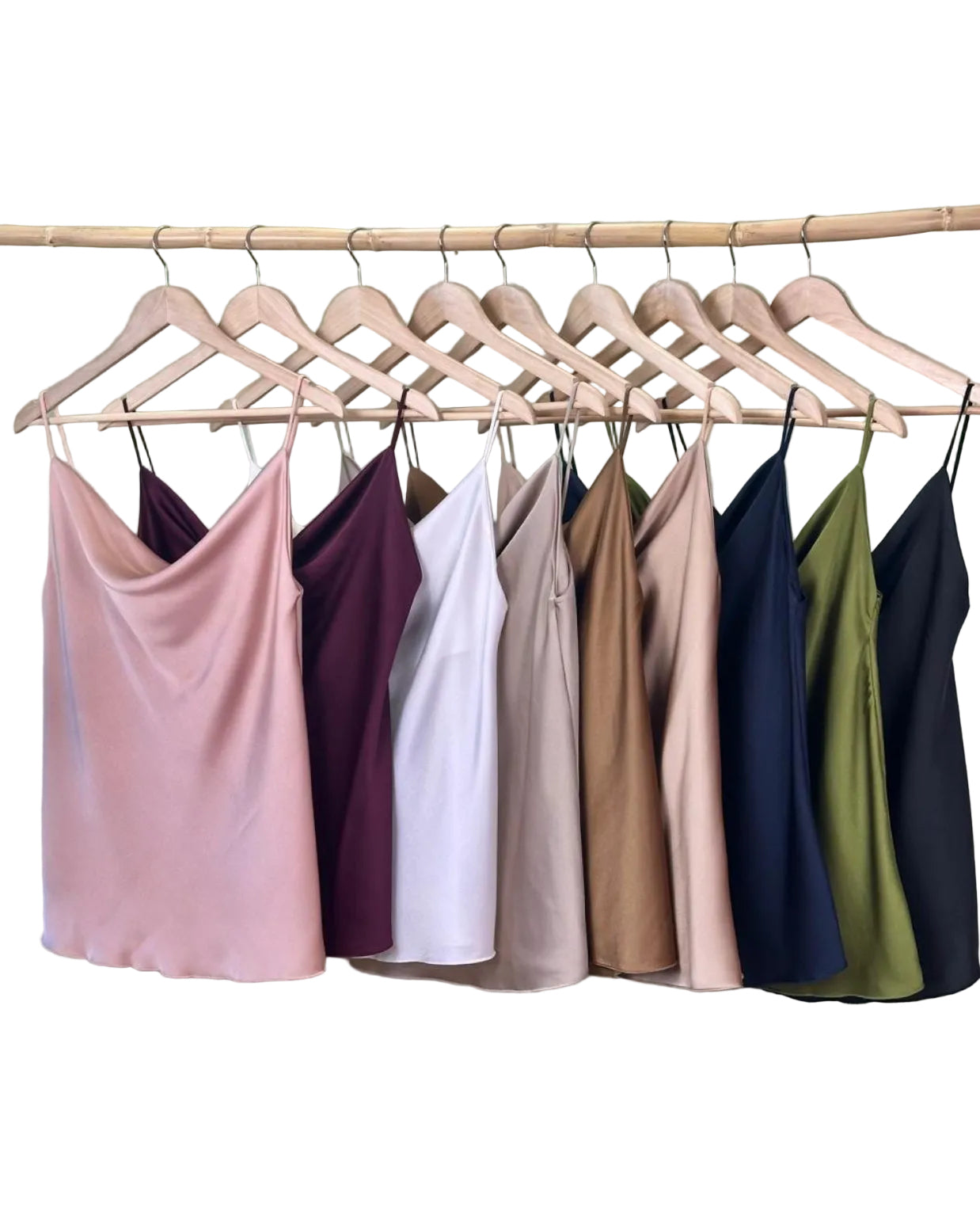 Satin Basic Top Made in Italy