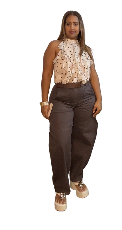 Barrel Pant Made in Italy